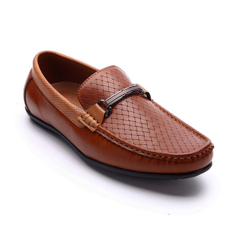 Step 1 Driving Loafers // Tan (11 M)