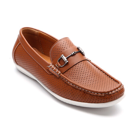 Perforated Walk 3 Driving Loafers // Tan (Size 8)