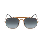 Men's General Pilot Sunglasses // Bronze + Copper + Gray