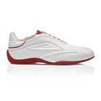 Racer Nappa Leather Sneakers // White (Men's US 7)