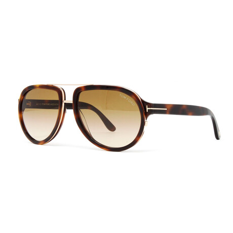 Men's FT0779S Aviator Sunglasses // Blonde Havana