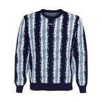 #1 Sweater // Navy + Bluestone (2XL)