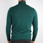 Anthony Regular Fit Turtleneck Sweater // Green (Medium)