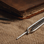 A5 Genuine Calf Leather Unlined Notebook // No Closure (Mahogany)