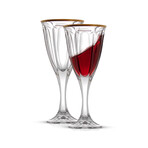 Windsor European Crystal Red Wine Glasses // 8 oz // Set of 4