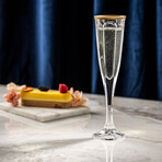 Windsor European Crystal Champagne Glasses // 4.3 oz // Set of 4