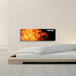 Modern Static Fireplace // V2 (48"L x 16"W)