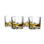 Mt Everest Whisky Glass // Set of 4