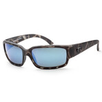 Men's 06S9025-90251559 Caballito Polarized Sunglasses // Matte Ocearch Tiger + Gray Blue Mirror Lens