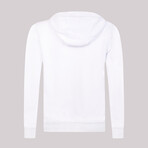 Daniel Full-Zip Hoodie Jacket // White (XL)