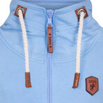 Evan Sweatshirt Zip Jacket // Light Blue (M)