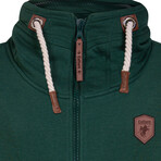 Sean Sweatshirt Zip Jacket // Green (S)
