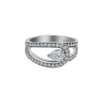 Lovelight Platinum + Diamond Ring VII // New (I // Ring Size: 5.25)