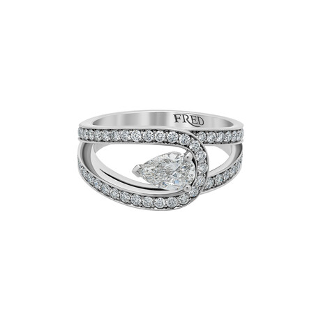 Lovelight Platinum + Diamond Ring VIII // New (I // Ring Size: 5.25)