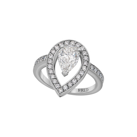 Lovelight Platinum + Diamond Ring V // New (Ring Size: 4.75)