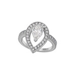 Lovelight Platinum + Diamond Ring V // New (Ring Size: 5.25)