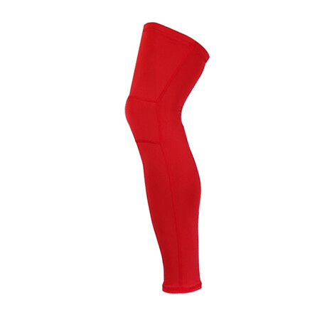 Men’s Compression Calf Support Sleeve // 1-Pair // Red (Small / Medium)