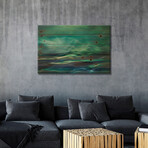 Northern Lights by Willy Marthinussen (18"H x 26"W x 1.5"D)