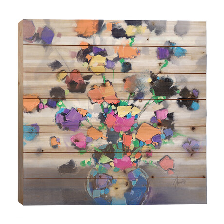 Floral Spectrum I by Scott Naismith (26"H x 26"W x 1.5"D)