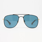 Men's GG0514S Sunglasses V3 // Black + Gold