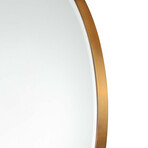 Ventura Round Mirror (Brass)