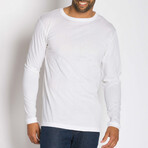 Douglas Long Sleeve Shirt // White (3XL)