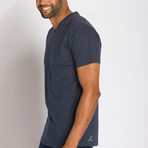Jamison Short Sleeve Shirt // Navy (S)
