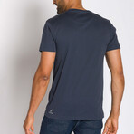 Jamison Short Sleeve Shirt // Navy (L)
