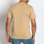 Jamison Short Sleeve Shirt // Khaki (M)