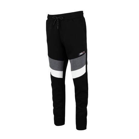 Sport Jogger // Black + White + Charcoal (S)