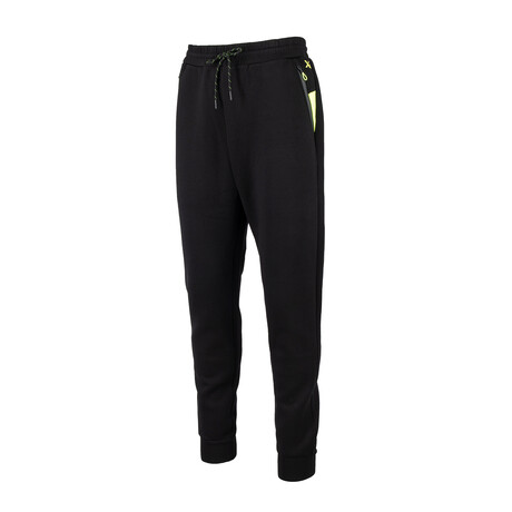 Sport Jogger // Black + Neon Green (S)