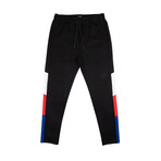 Sport Jogger V7 // Black + Red (XL)