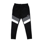 Sport Jogger V3 // Black + White + Charcoal (L)