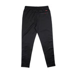 Sport Jogger With Back Zip // Black + Red (L)