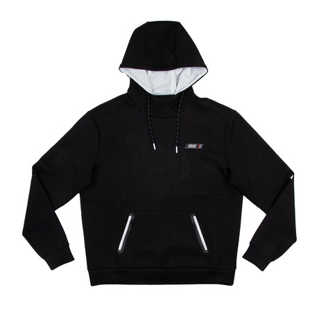 Sport Pullover Hoodie // Black + White (S)
