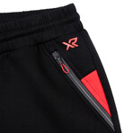 Sport Jogger V1 // Black + Red (S)