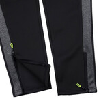 Sport Jogger With Back Zip // Black + Neon Green (L)