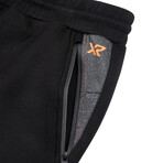 Sport Jogger V1 // Black + Charcoal + Orange (M)