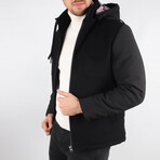 Hooded Jacket // Black (X-Small)