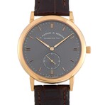 A. Lange & Sohne Saxonia Rose Gold Manual Wind // 215.033 // Pre-Owned