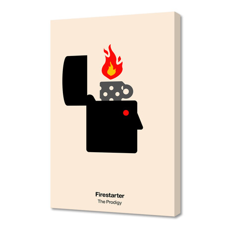 Firestarter (12"H x 8"W x 0.75"D)