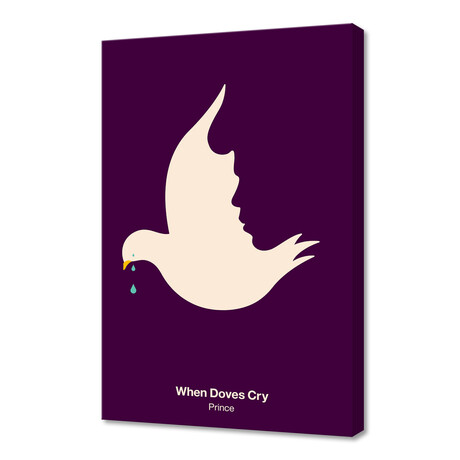 When Doves Cry (12"H x 8"W x 0.75"D)