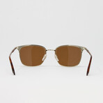 Men's SF180S Sunglasses // Onyx + Shiny Gold