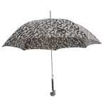 Black Swarovski® Camouflage Umbrella // Gray