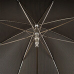 Hand Carved Great Dane Umbrella // Black