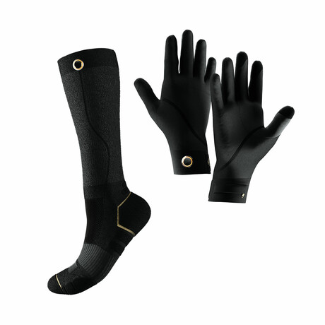 Smart Heated Gloves + Socks Combo Package (Small Gloves // Small Socks)
