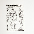 How to Draw // Super Heroes + Stencils