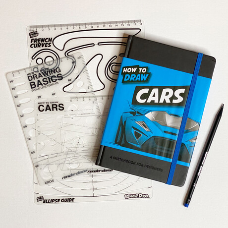 How to Draw: Cars + Stencils