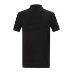 Jackson Short Sleeve Polo // Black (XS)