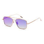 Verso // Men's Dione IS1017-E Sunglasses // Rose Gold + Blue